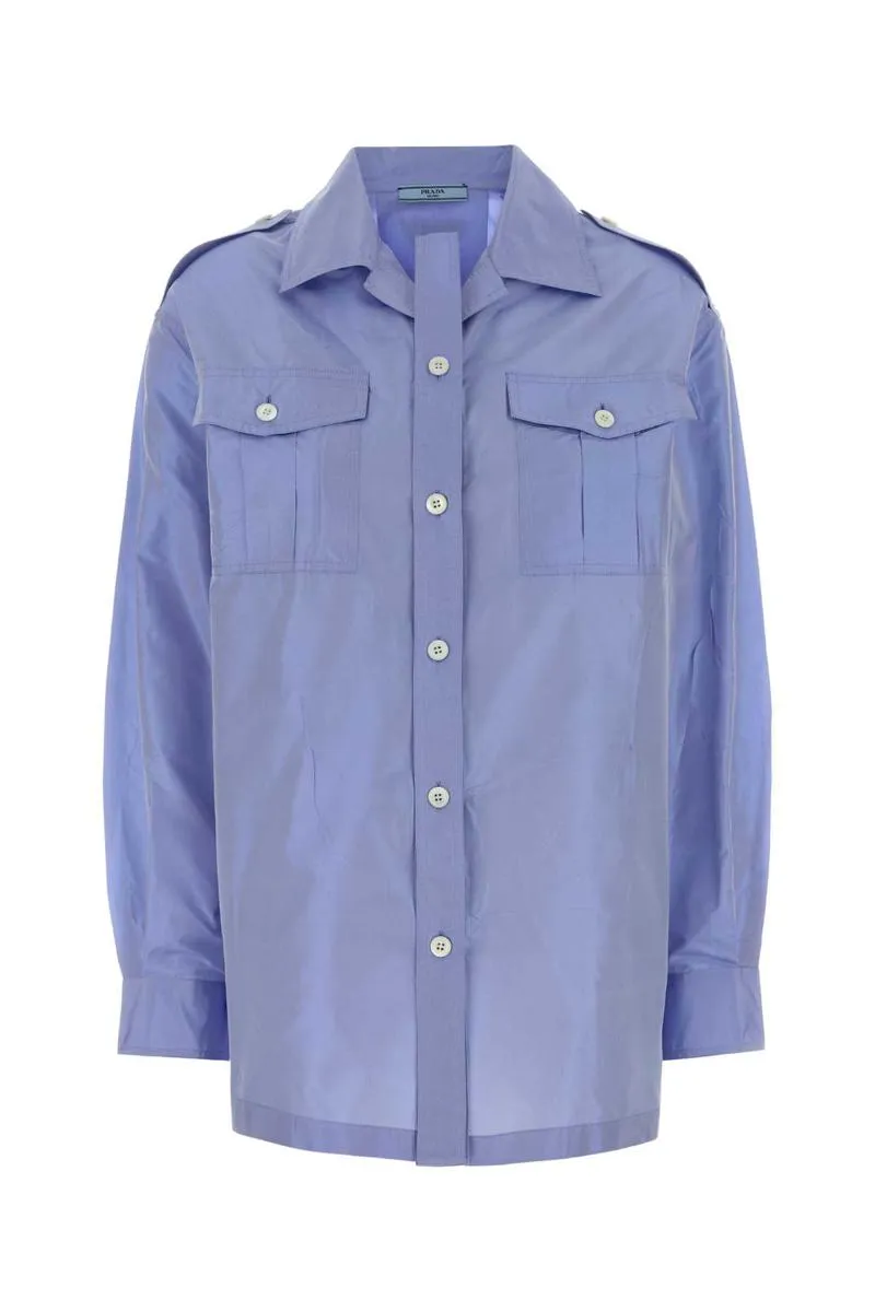Prada Long-Sleeved Button-Up Shirt