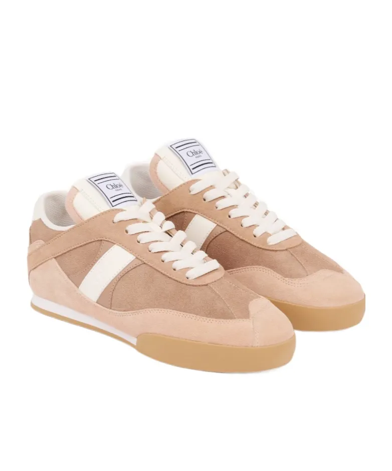 Chloé Kick Lace-Up Sneakers