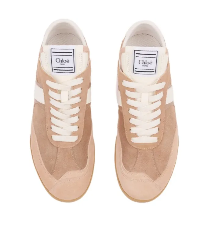 Chloé Kick Lace-Up Sneakers
