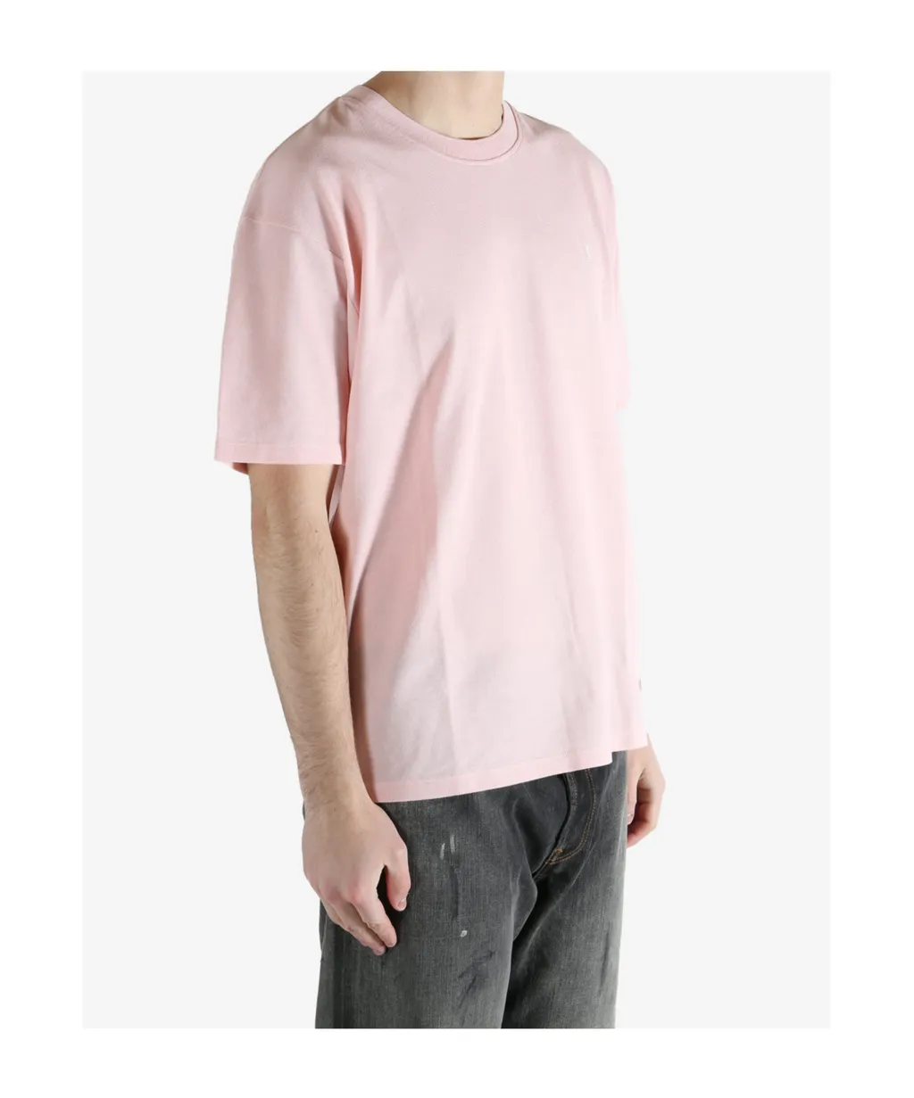 Saint Laurent Crewneck Short-Sleeved T-Shirt