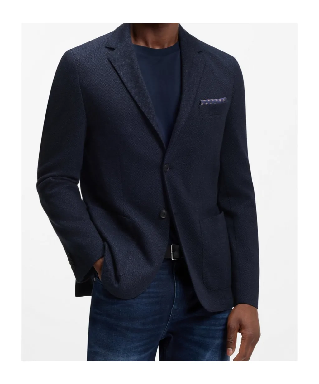 Long-Sleeved Suit Jacket