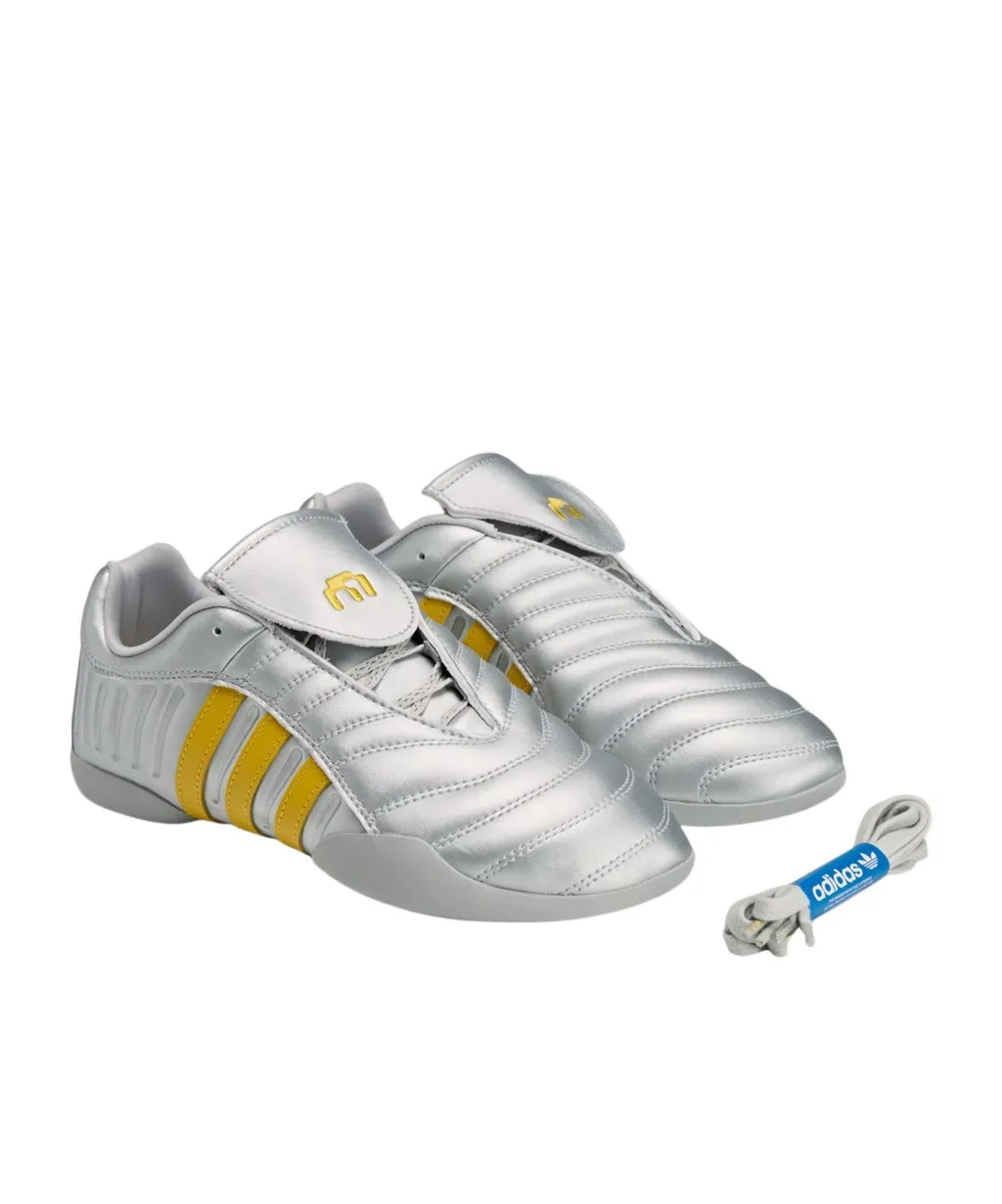 Elite Mei Miaou Striped Trainers