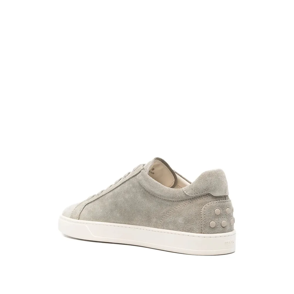Tod's Logo Printed Round Toe Sneakers