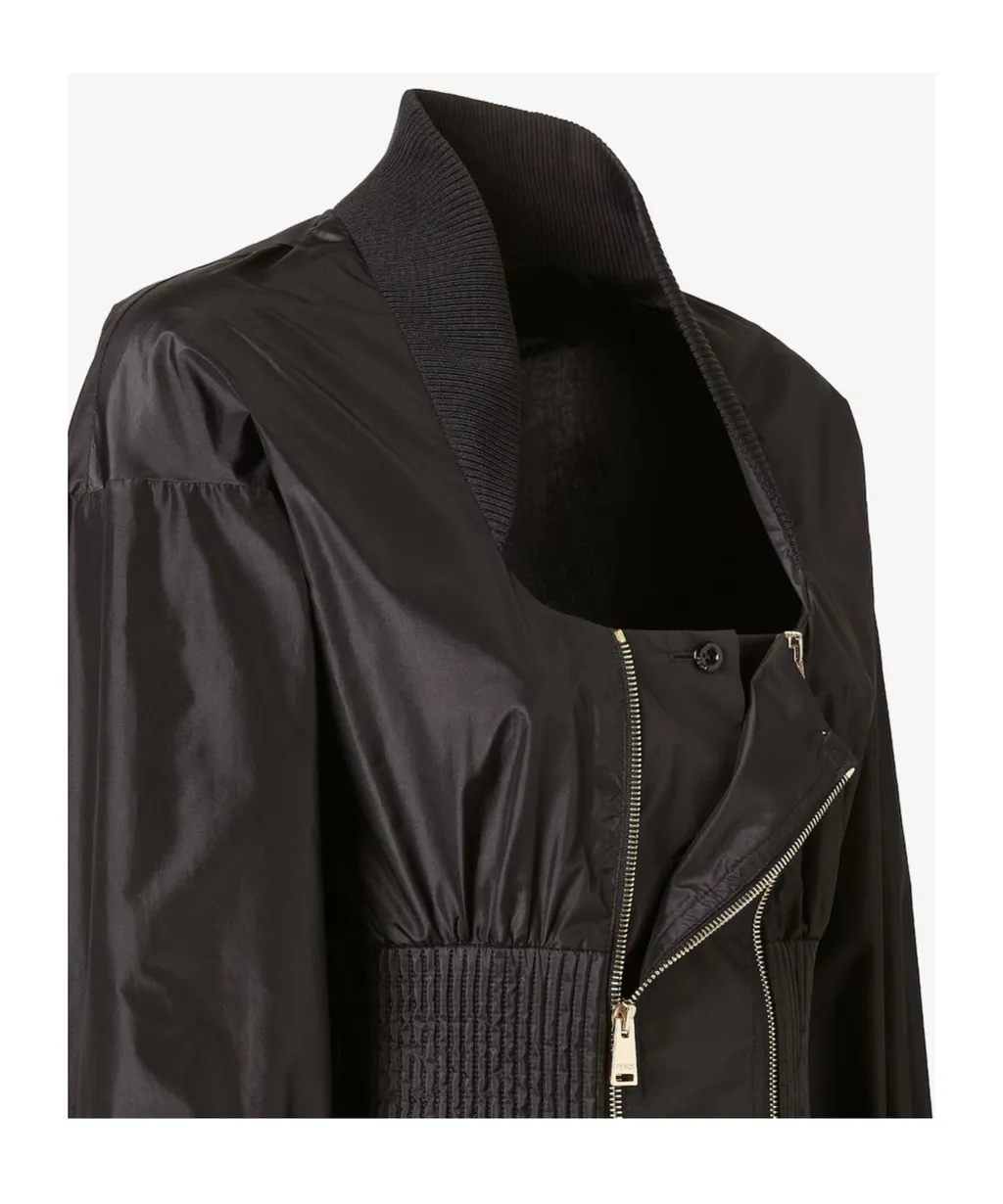 Zip-Up Mini Dress