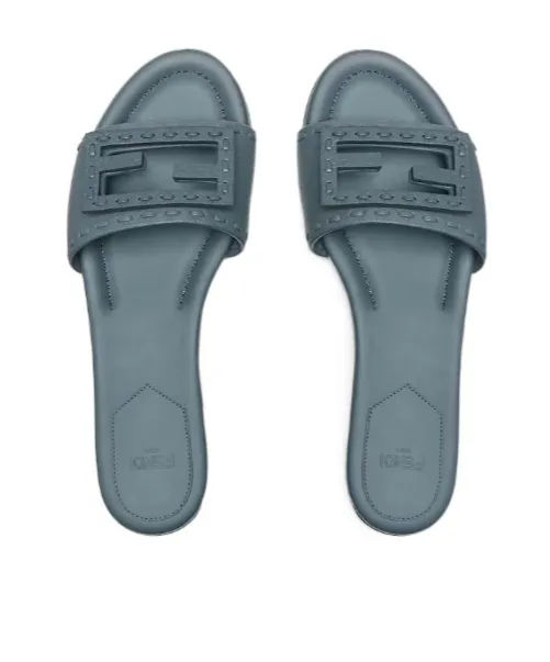 Fendi Baguette Ff Slip-On Slides
