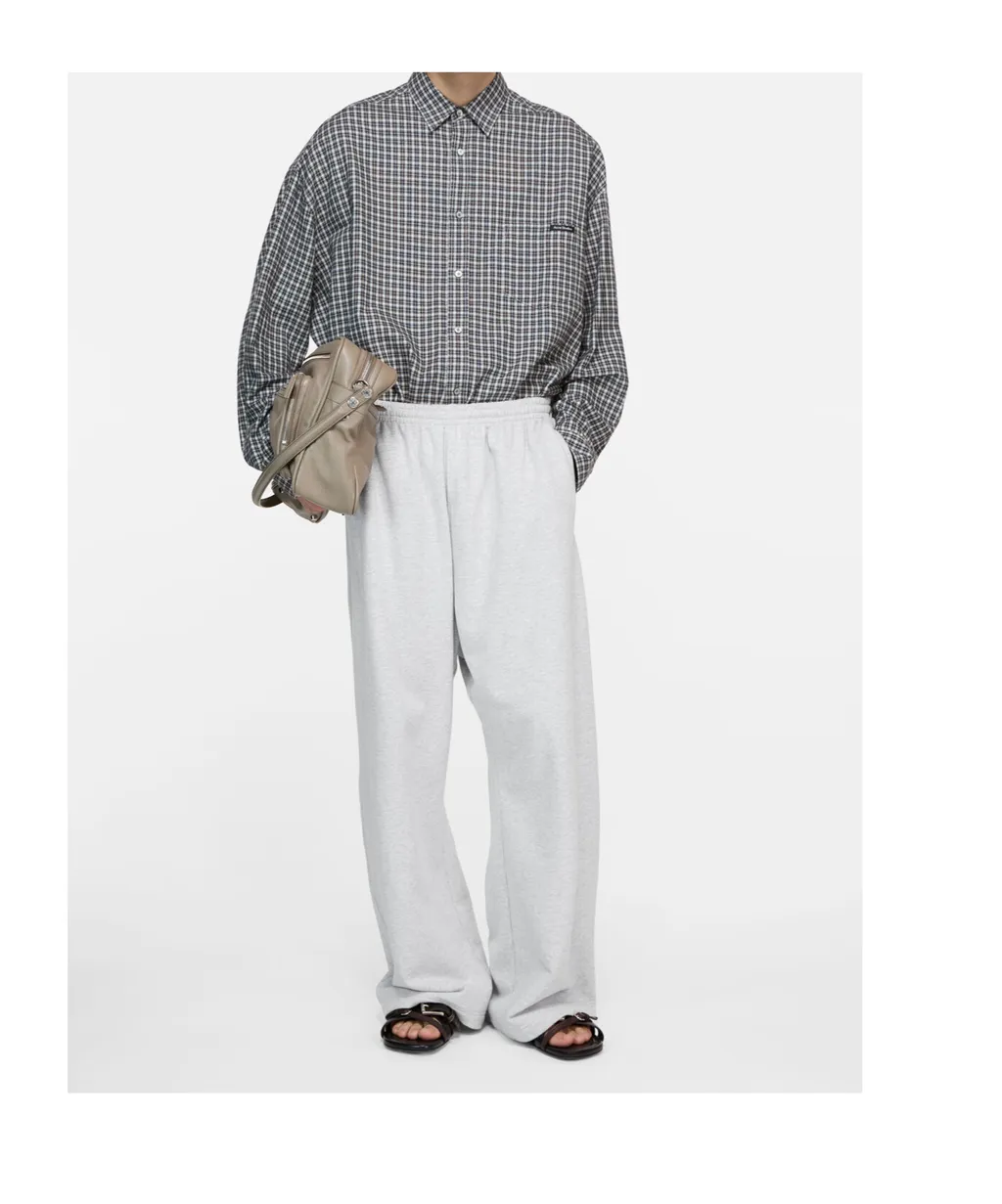 Acne Studios Checked Button-Up Shirt