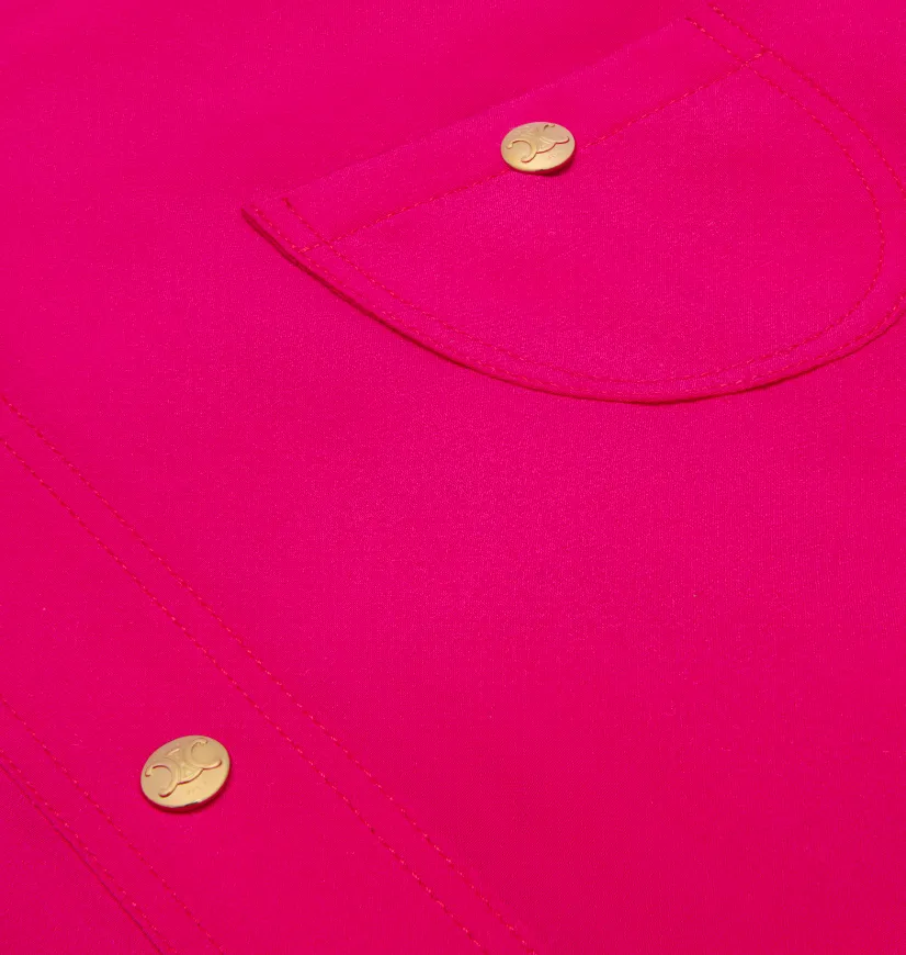 Dress In Acetate Silk Crepe
