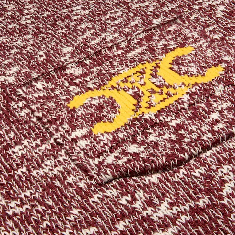 Polo Sweater In Mouline Cotton