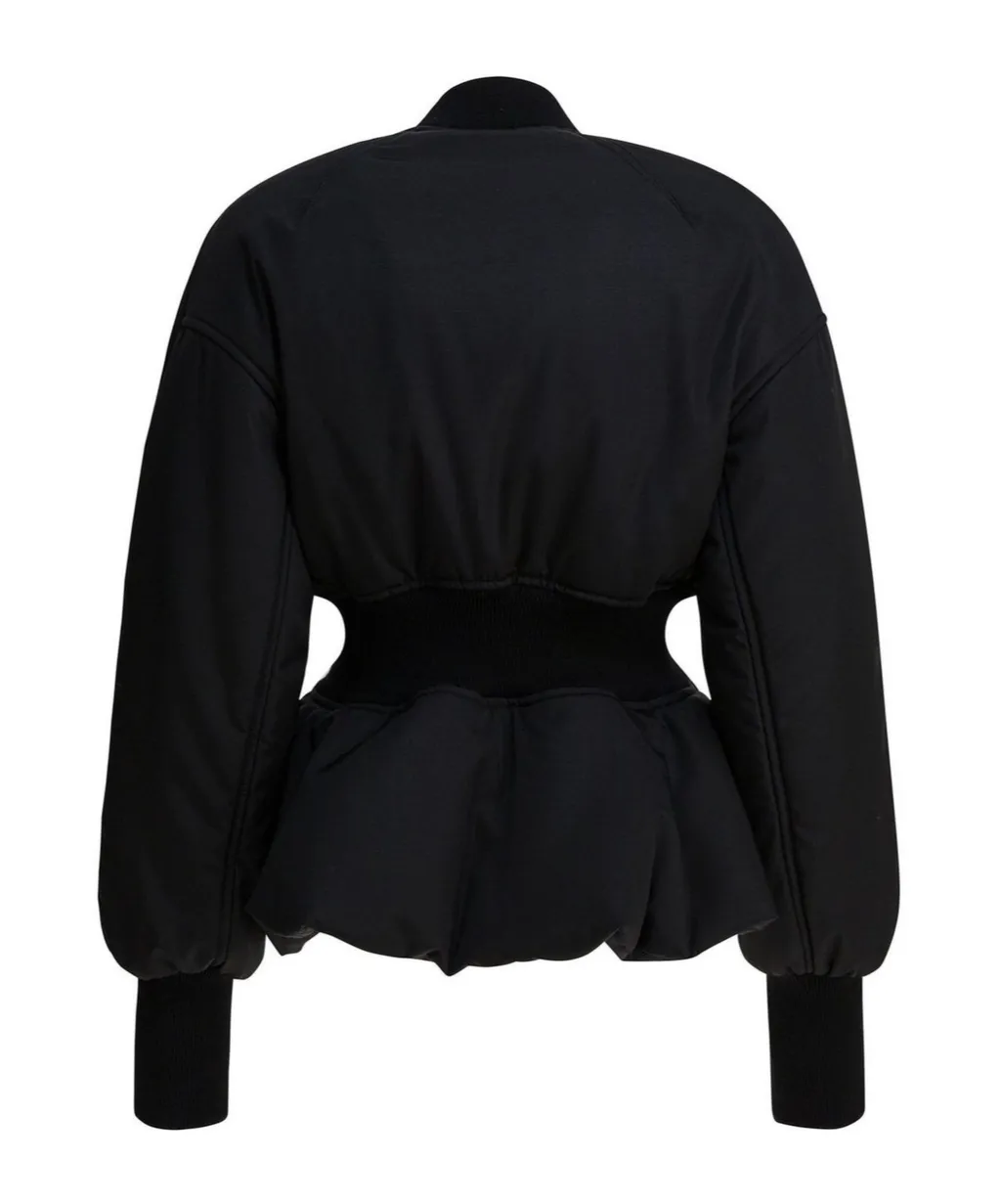 AlaÏA Zipped Bomber Jacket