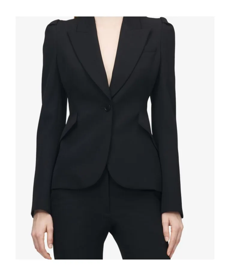 Alexander Mcqueen Single Breasted Jacket