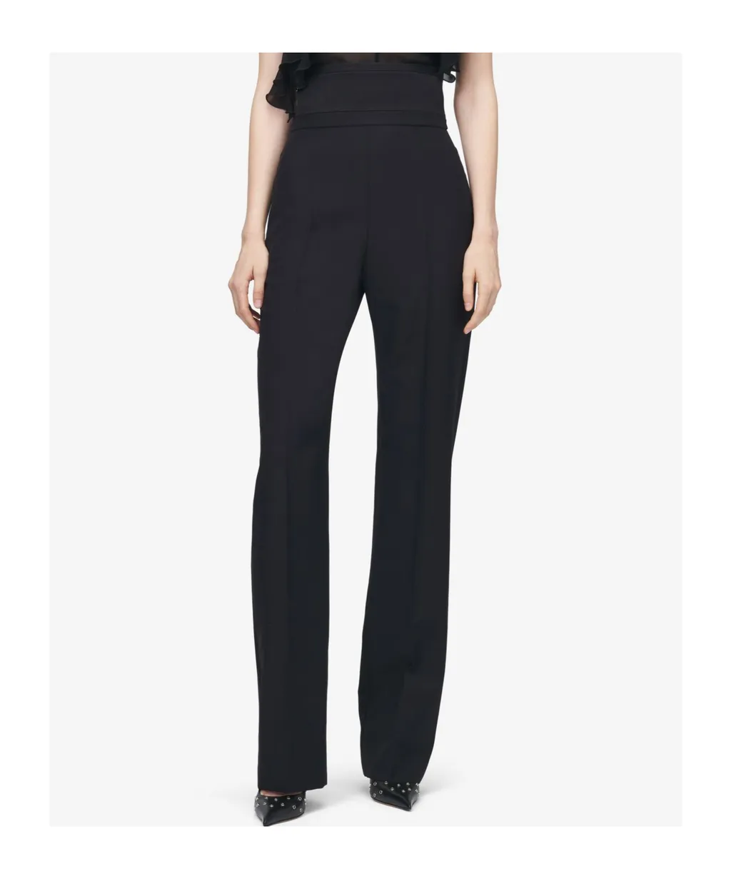 Alexander Mcqueen High-Waisted Tailored Trousers