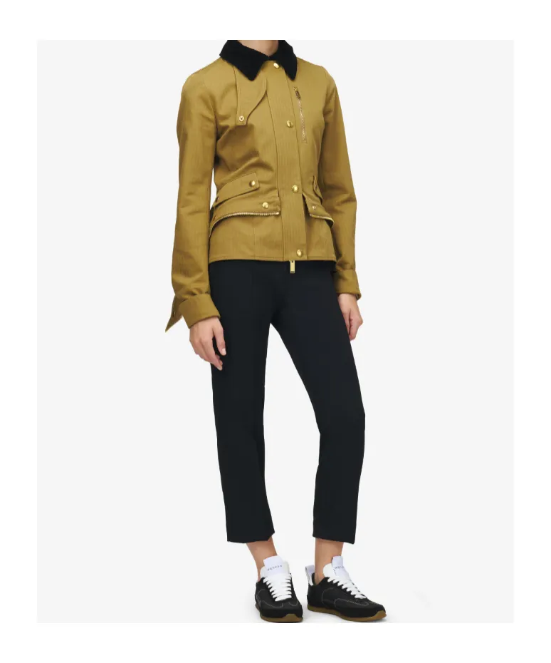 Alexander Mcqueen Herringbone Kickback Jacket
