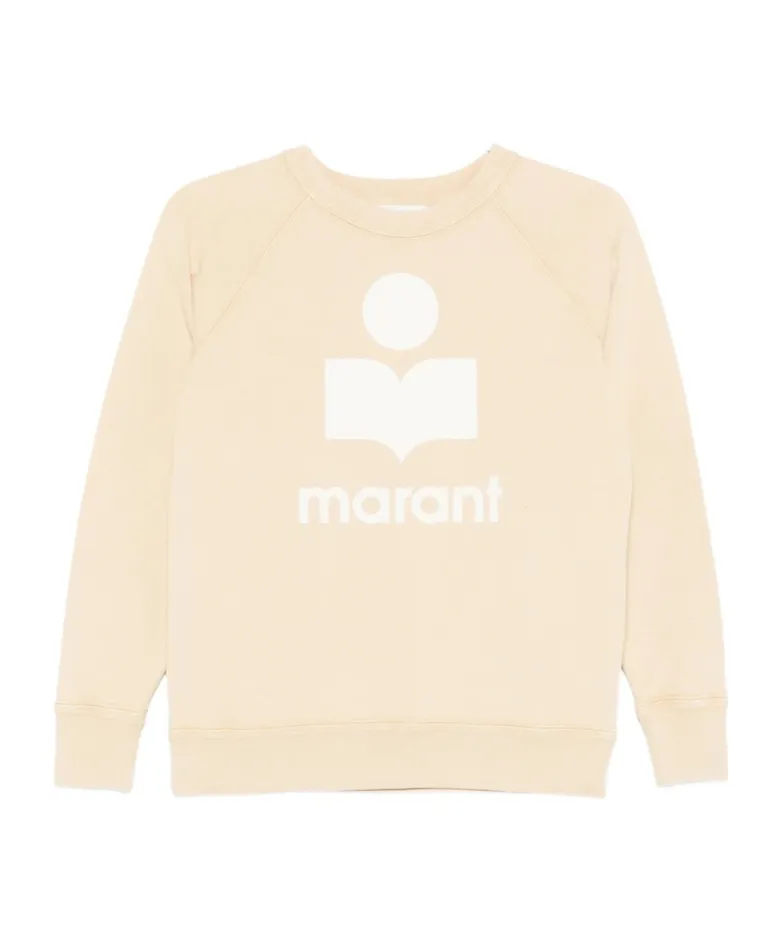 Isabel Marant ÉToile Logo Print Crewneck Sweatshirt