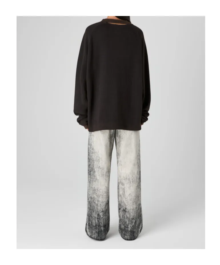 Loose Crew Neck Sweatshirt