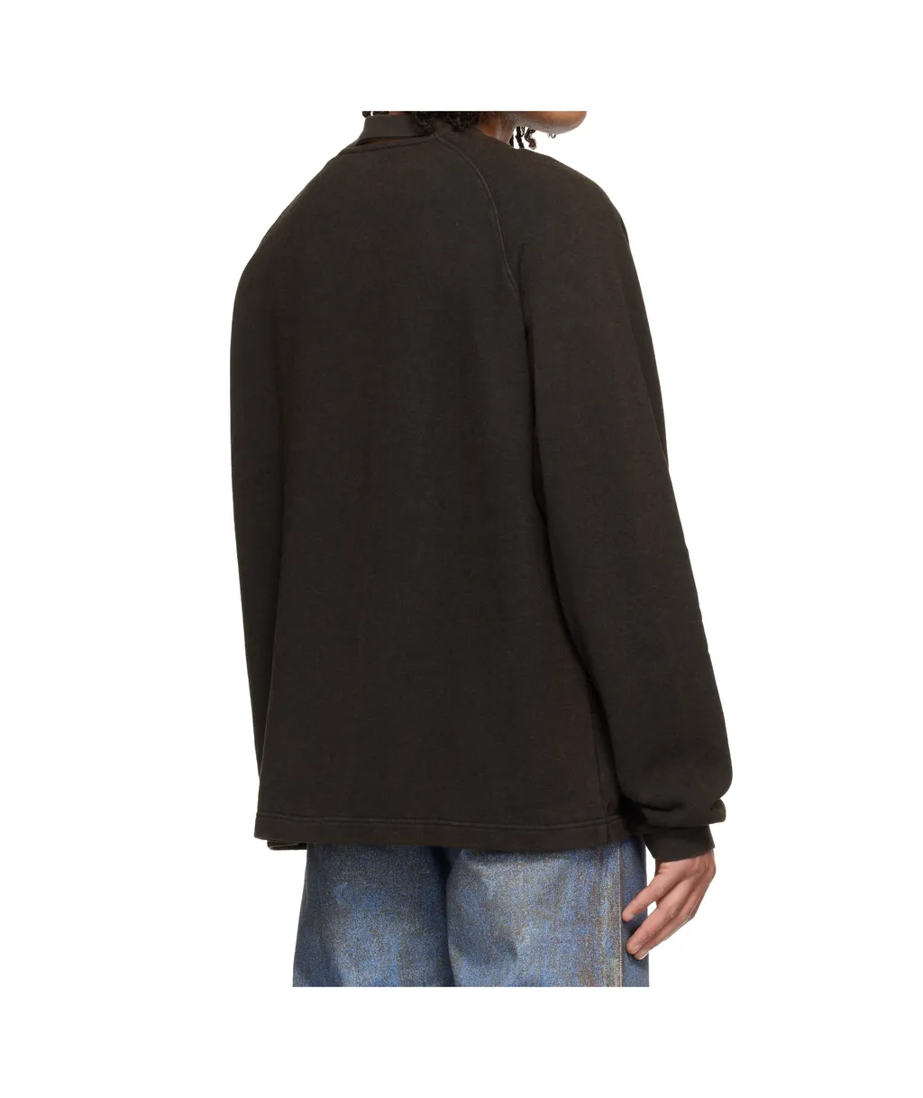 Loose Crew Neck Sweatshirt