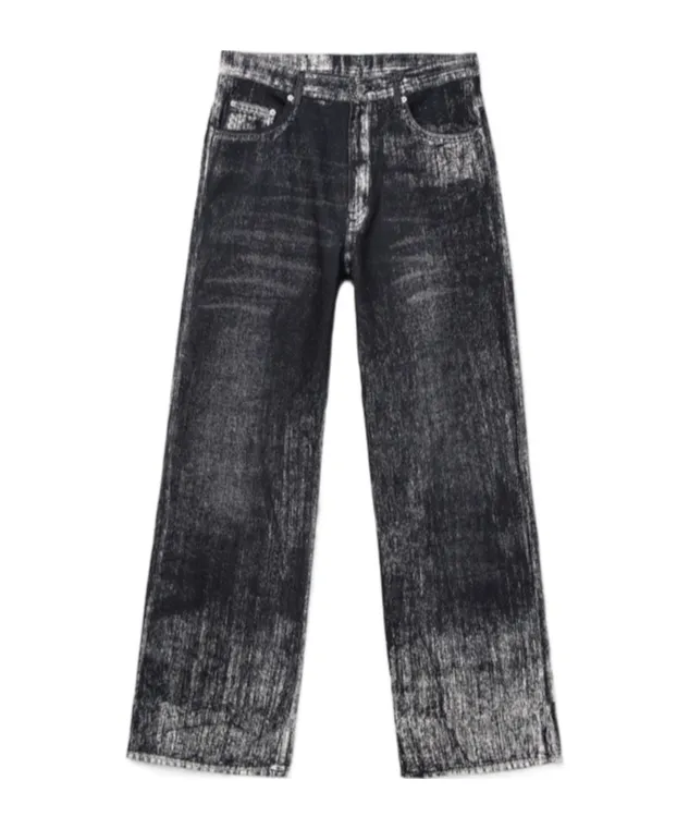 Paint Print Jeans