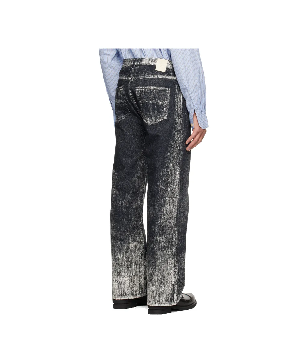 Paint Print Jeans