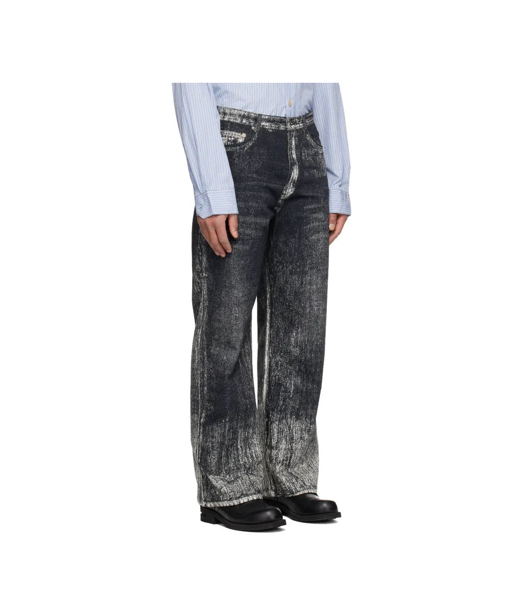 Paint Print Jeans