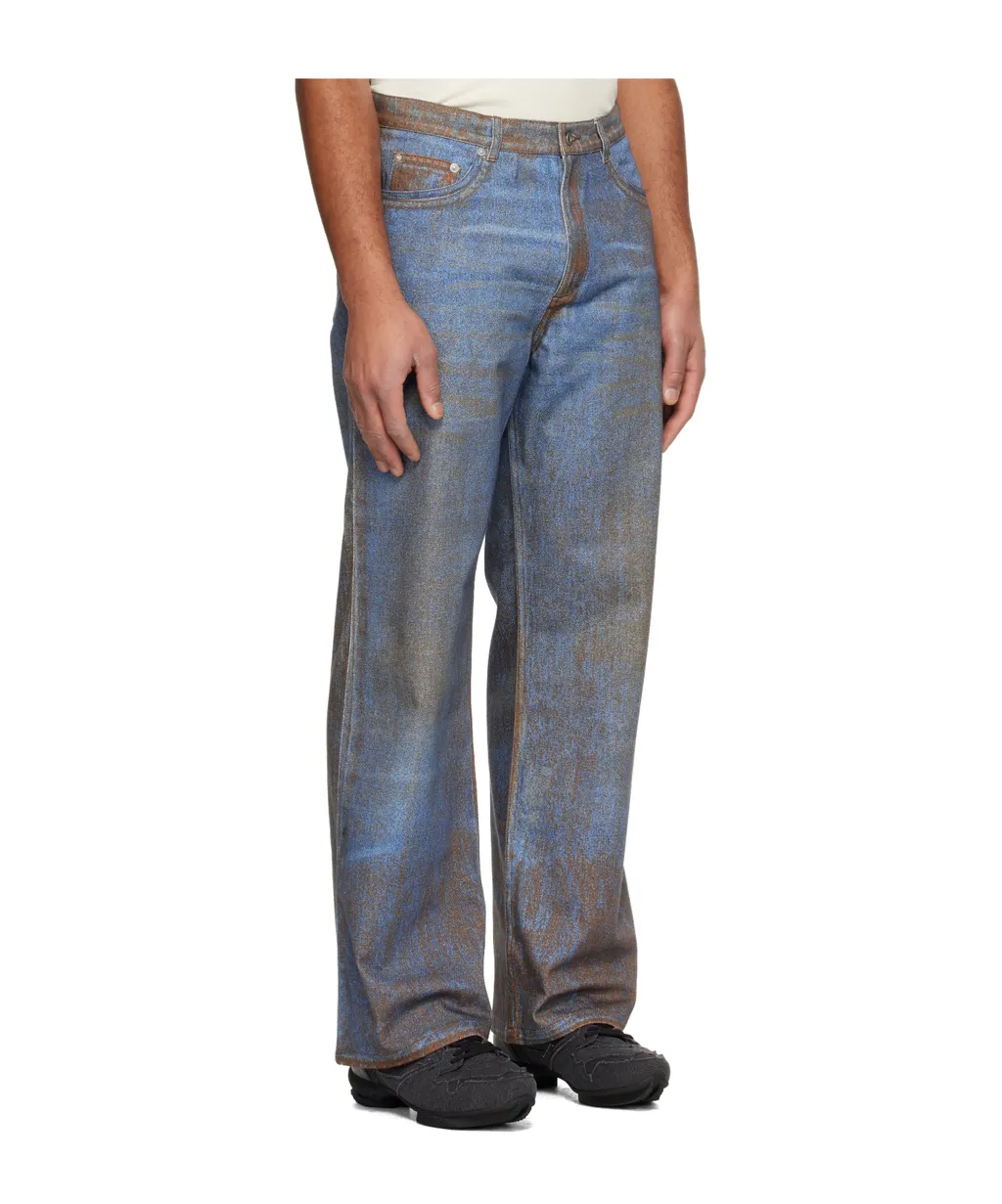 Paint Print Jeans