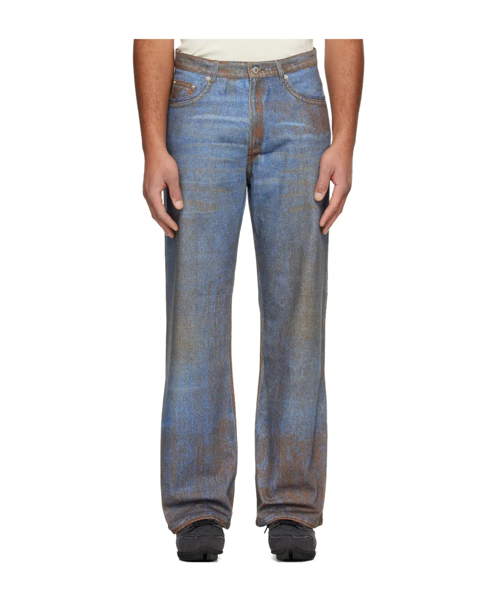 Paint Print Jeans