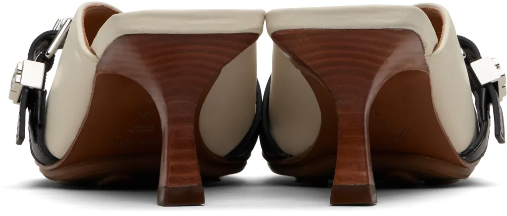 Buckle Heeled Mules