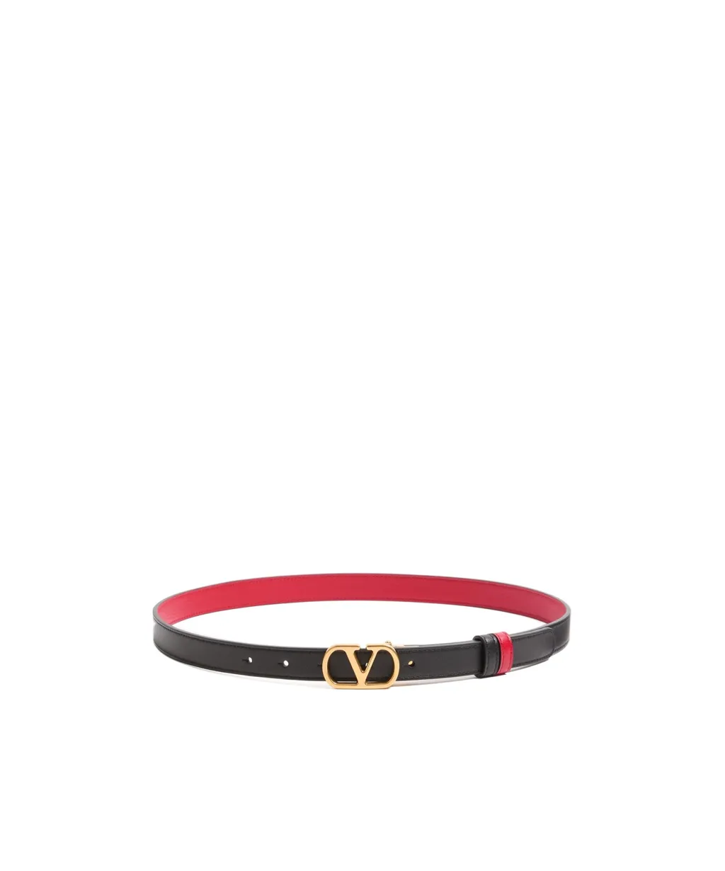 Valentino	Vlogo Signature Buckled Reversible Belt