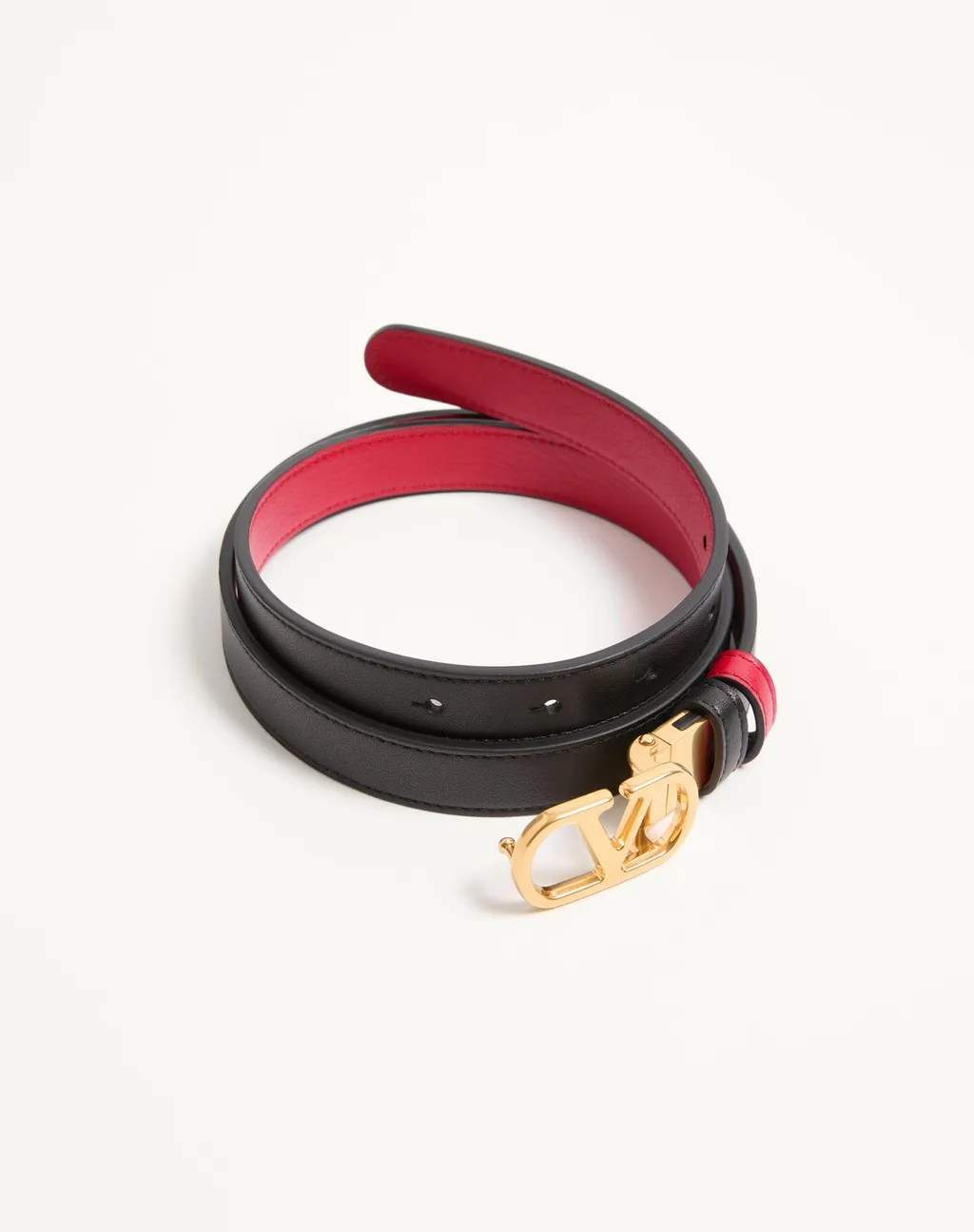 Valentino	Vlogo Signature Buckled Reversible Belt