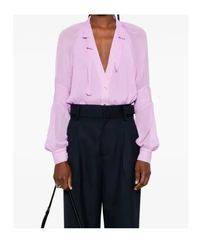 Long-Sleeved Button-Down Shirt