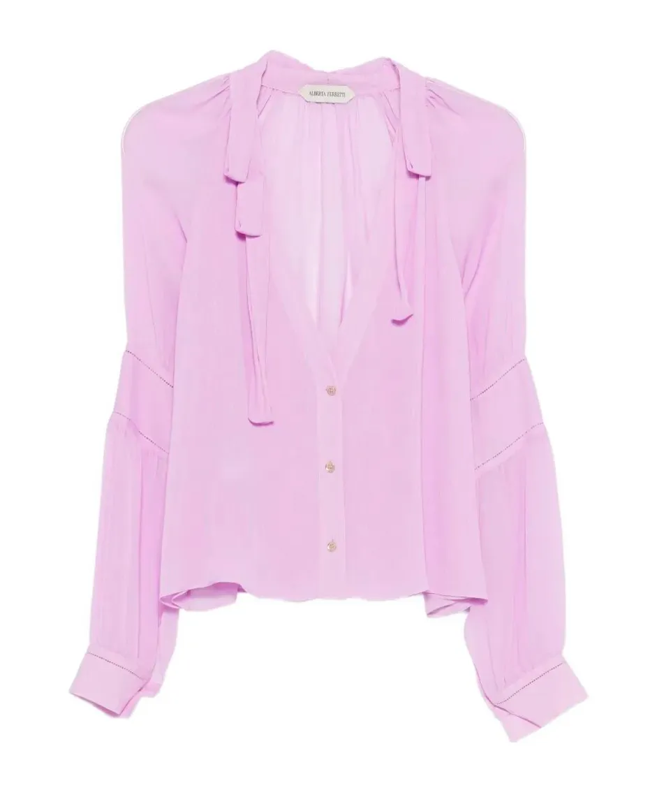 Long-Sleeved Button-Down Shirt