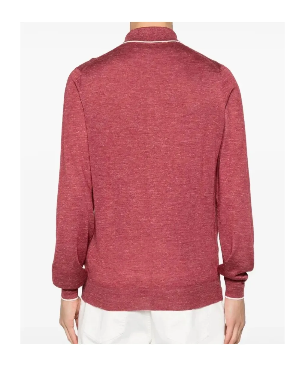 Trim-Detail Polo Shirt