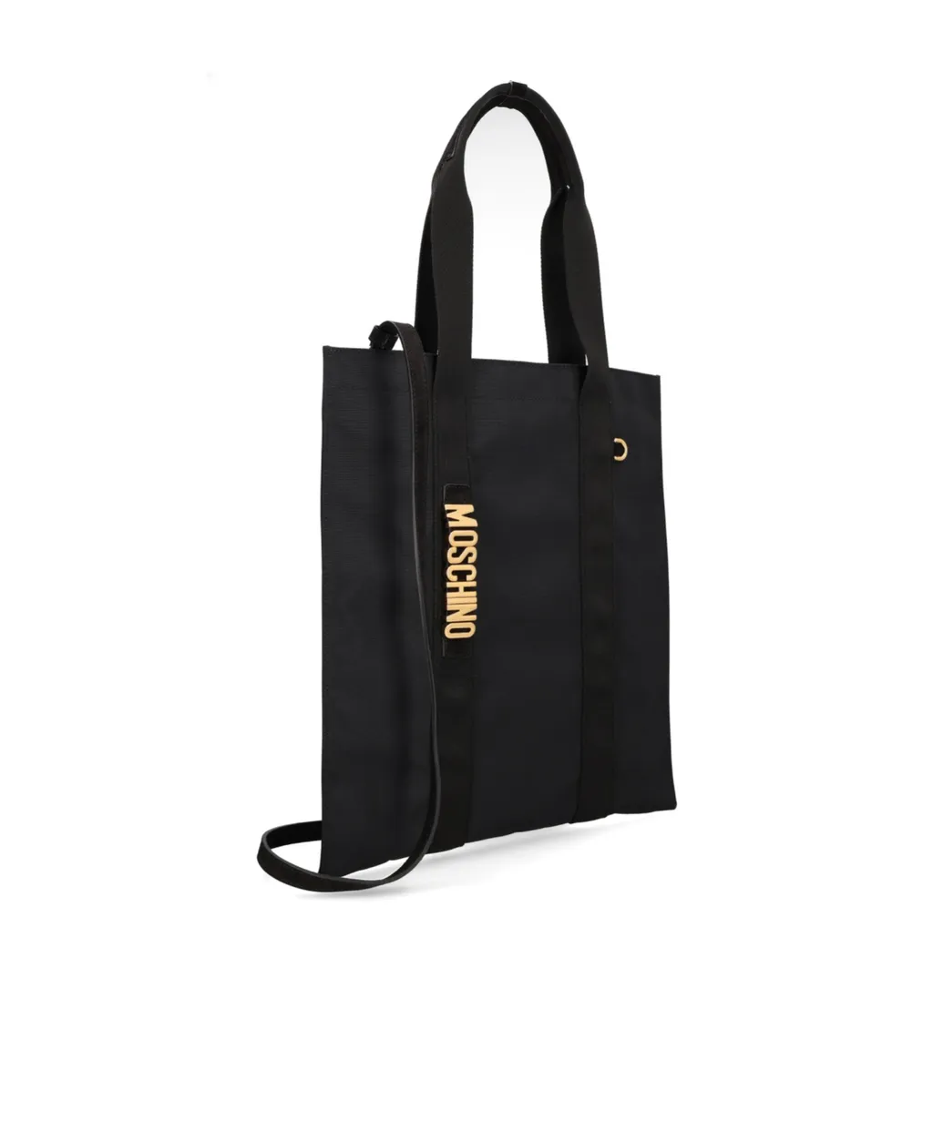 Moschino Logo Detail Top Handle Bag