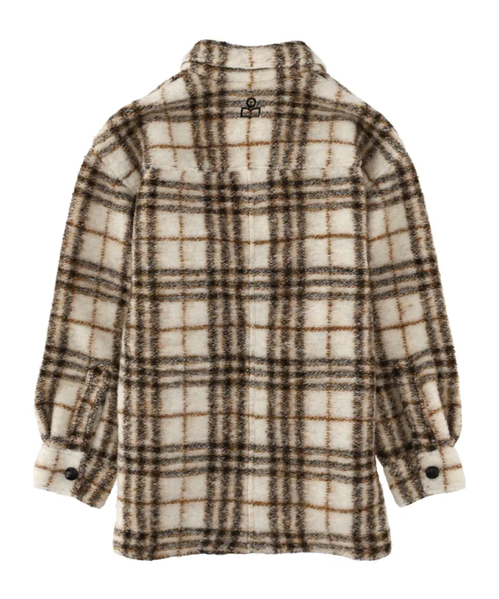 Plaid Shirt-Style Casual Jacket