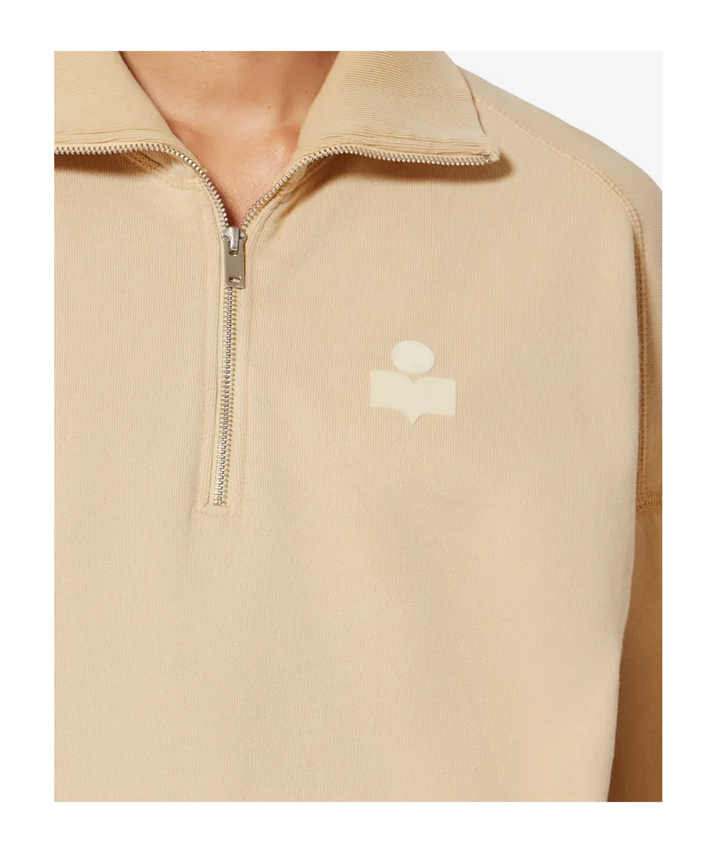 Isabel Marant Toile Ross Stand-Up Collar Sweatshirt