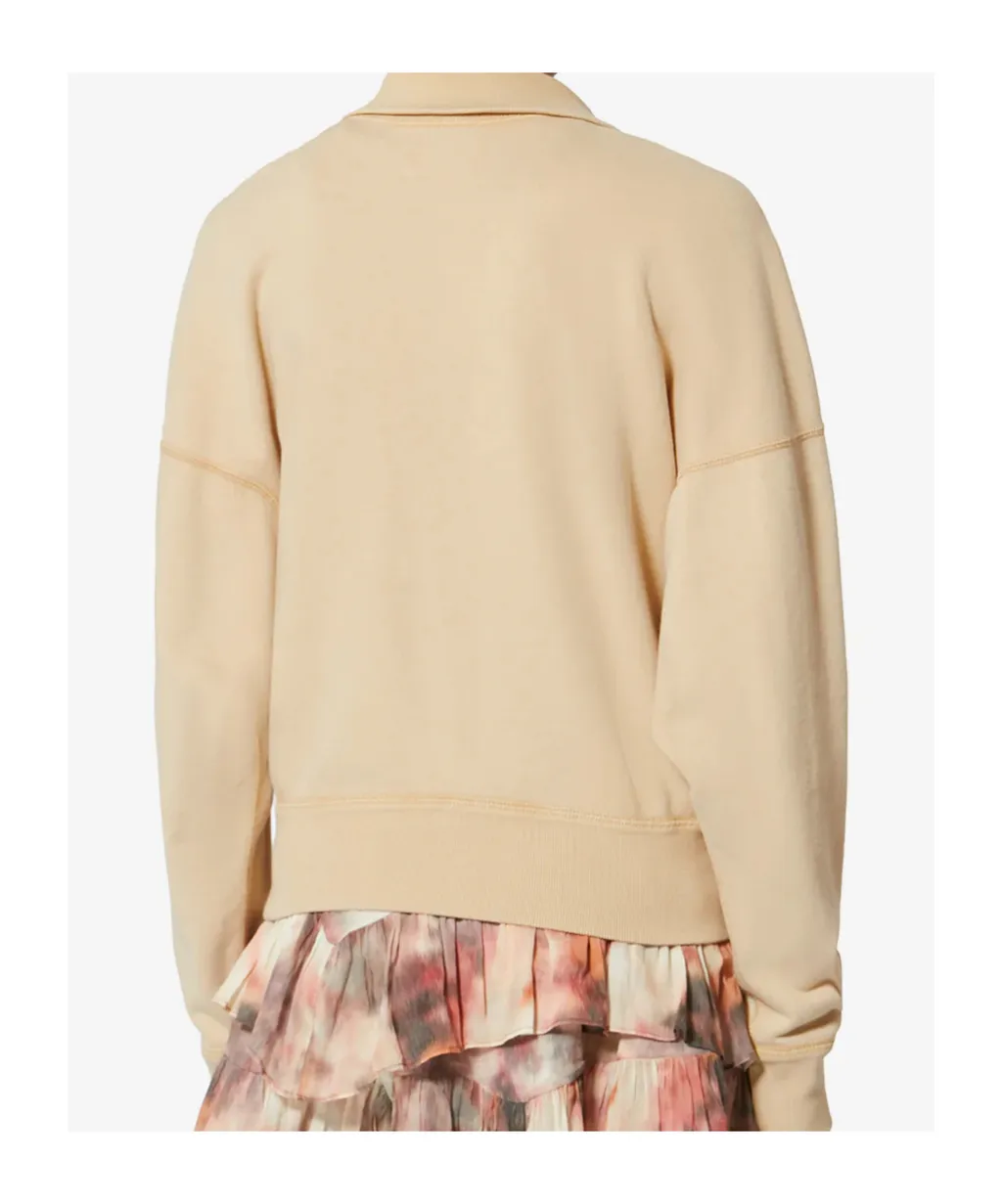 Isabel Marant Toile Ross Stand-Up Collar Sweatshirt