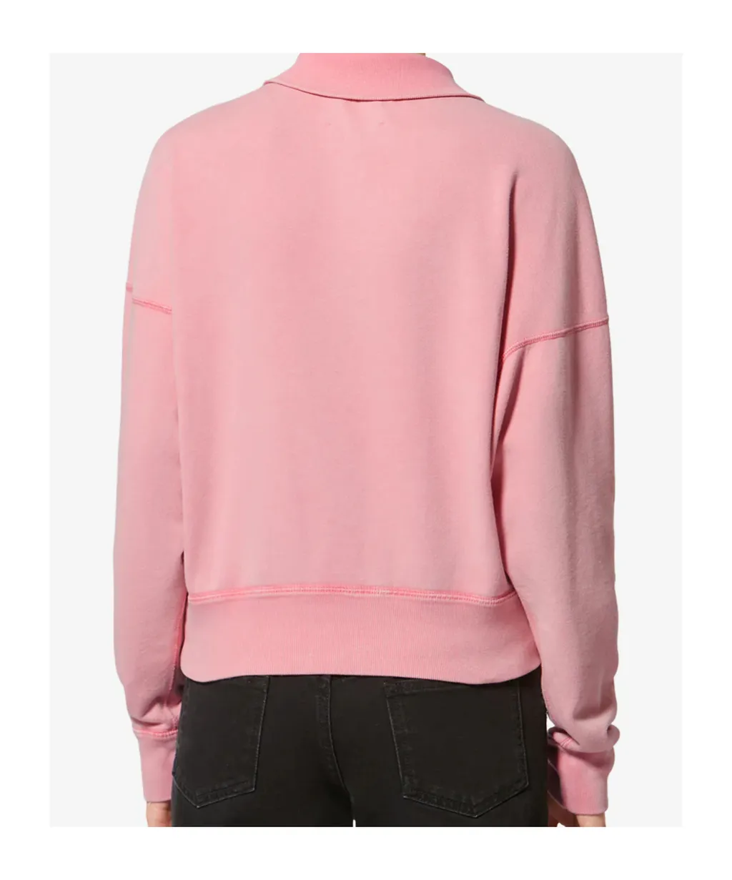 Isabel Marant ÉToile Ross Stand-Up Collar Sweatshirt