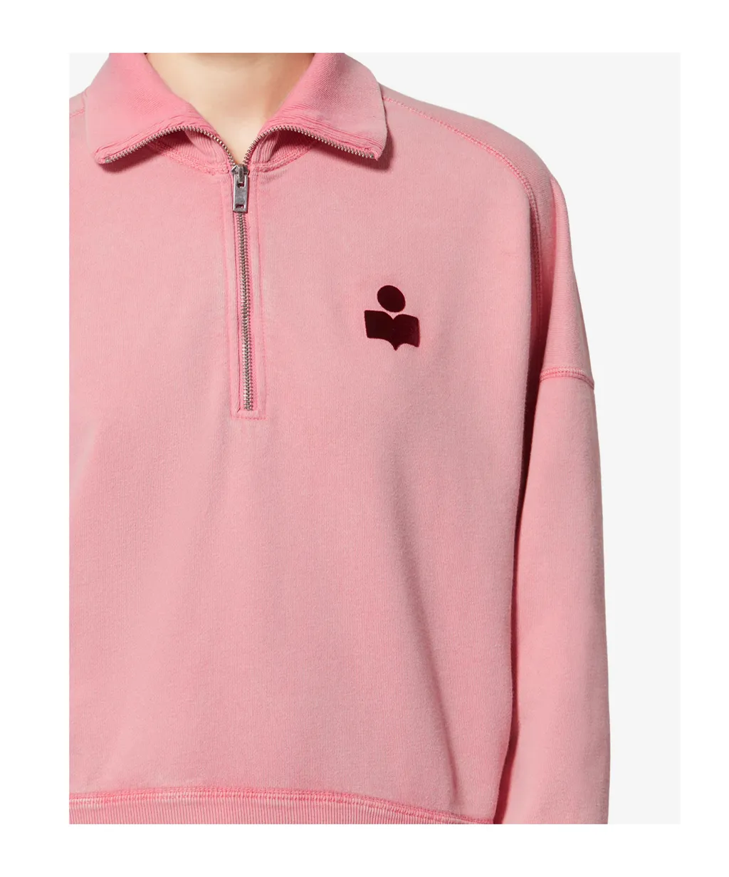 Isabel Marant ÉToile Ross Stand-Up Collar Sweatshirt