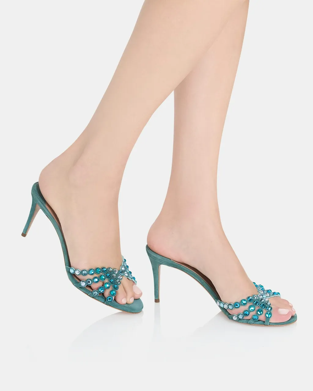 Aquazzura Embellished Heeled Sandals