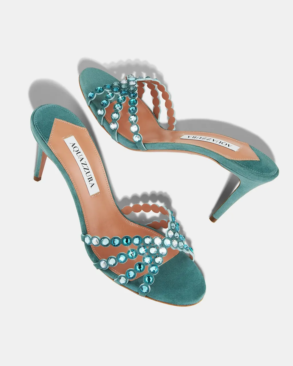 Aquazzura Embellished Heeled Sandals