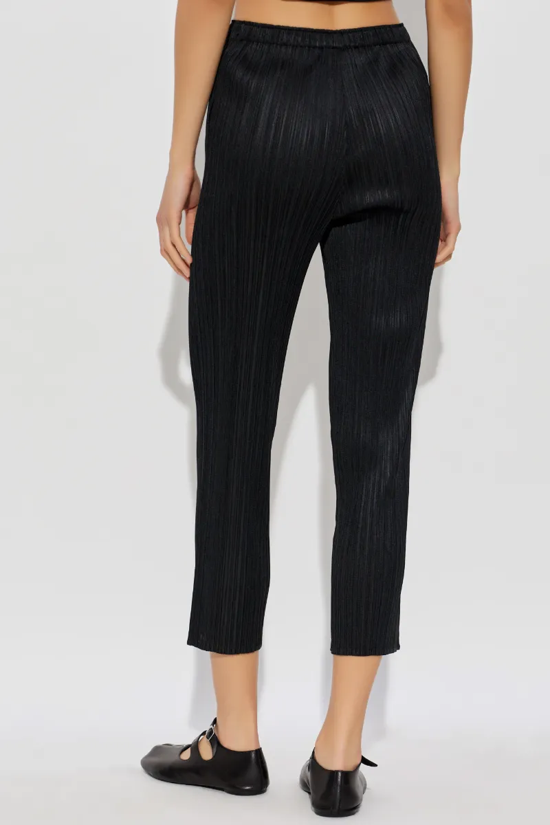 Pleats Please Issey Miyake Pleated Trousers