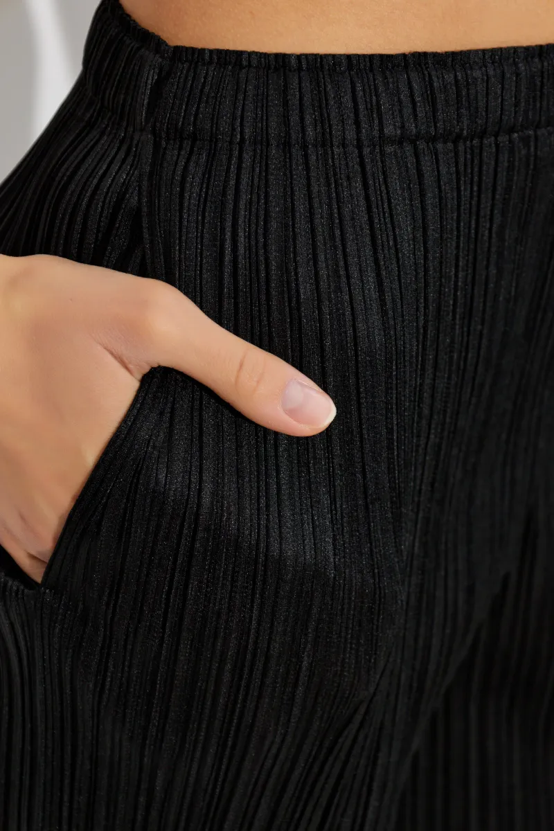 Pleats Please Issey Miyake Pleated Trousers