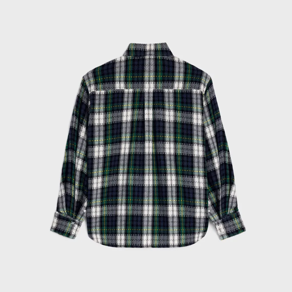 Shirt In Tartan Cashmere
