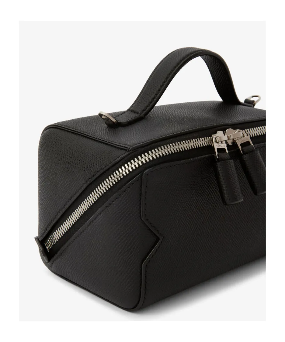 Valextra V-Line Crossbody Vanity Bag