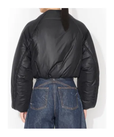 Nylon Pleated Bomber