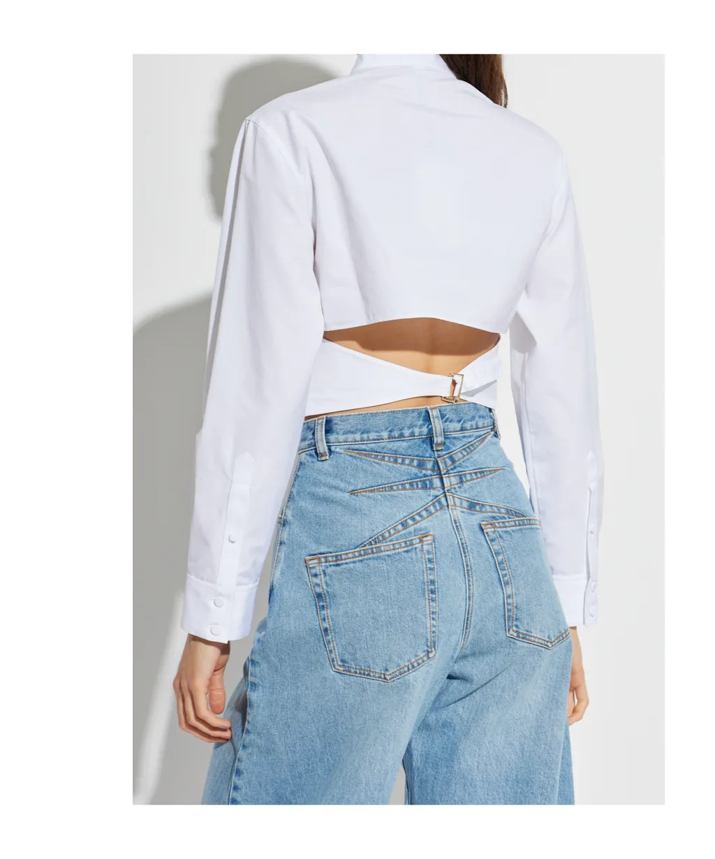 Back Slit Shirt