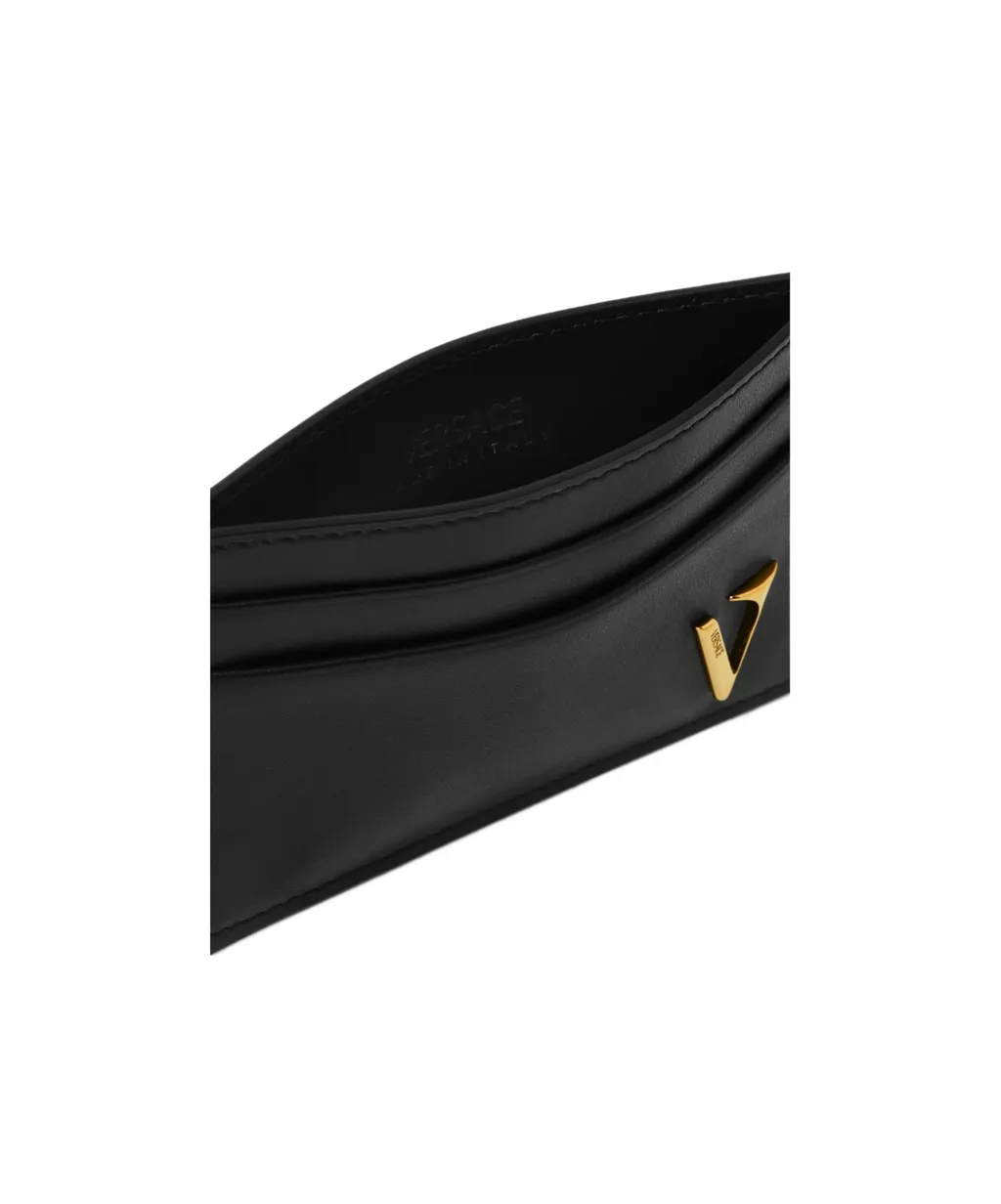 Versace V-Logo Card Holder
