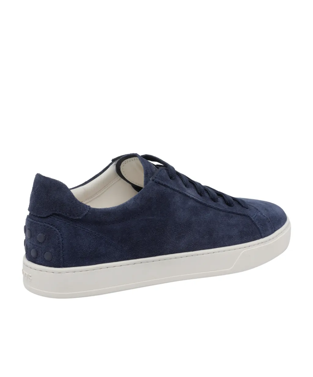 Tod's Logo Printed Round Toe Sneakers