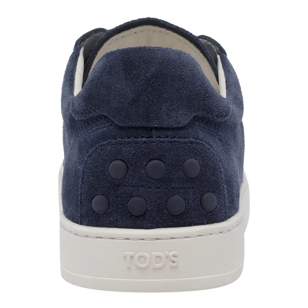 Tod's Logo Printed Round Toe Sneakers