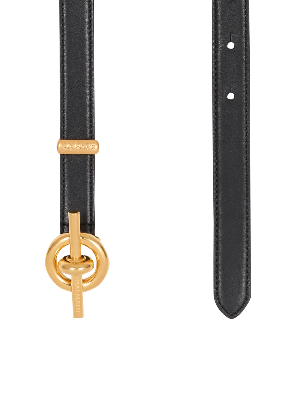 Calfskin T-Bar Belt
