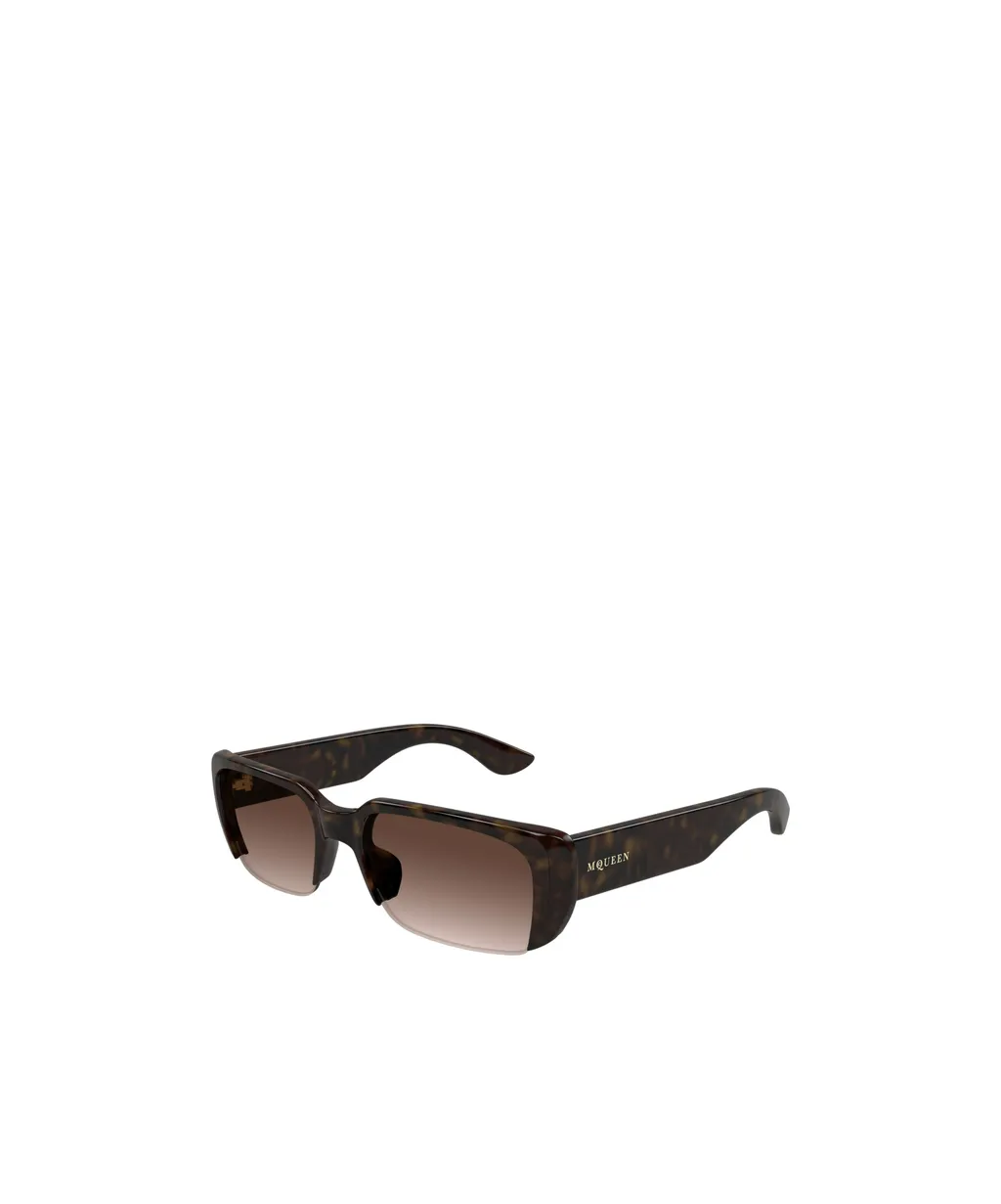 Alexander Mcqueen Eyewear Rectangle Frame Sunglasses