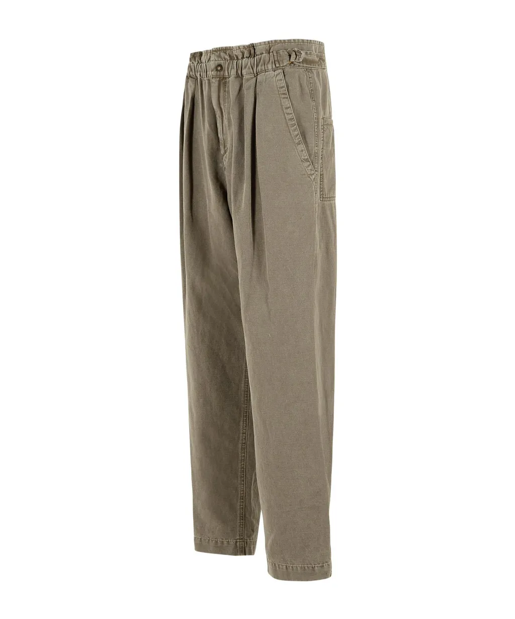 Isabel Marant Toile Straight-Leg Elasticated Waist Trousers